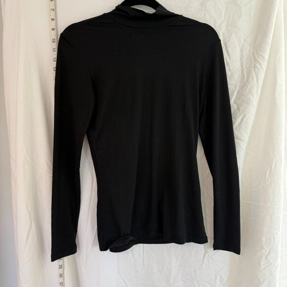 32 Degrees Heat Tops - 32 Degrees Heat Thermal Top Women's Black Medium Long-Sleeves Classic Mock Neck